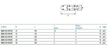 Bolt with padlock - Bolt with padlock by Unifix SWG - view 3